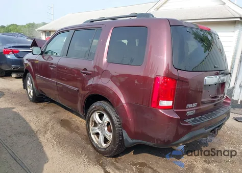 2012 Honda Pilot Ex-L z USA, uszkodzony, nr VIN 5FNYF4H57CB034855